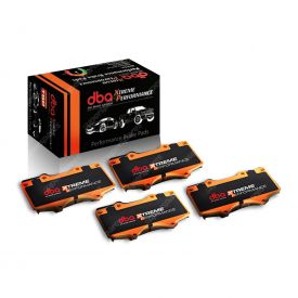 4x DBA Front Xtreme Performance Carbon-fibre Disc Brake Pads DB2374XP