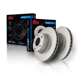 2x DBA Front Street Series EnShield Technology Disc Brake Rotors DBA040E