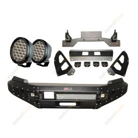 Safari Shield Winch Bullbar Skid Plate light for Ford Ranger PX T7