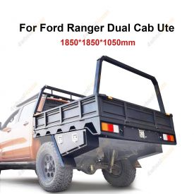 SUPA4X4 Aluminium Trays 1850x1850x1050mm for Ford Ranger Dual Cab Ute