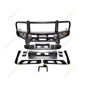 Premium Armor Bullbar Skid Plate 3 Loop Bumper Bar for Ford Ranger PX T6 11-15