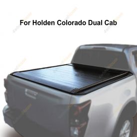 Retractable Tonneau Cover Roller Lid Shutter for Holden Colorado Dual Cab