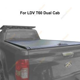 Retractable Tonneau Cover Roller Lid Shutter for LDV T60 Dual Cab