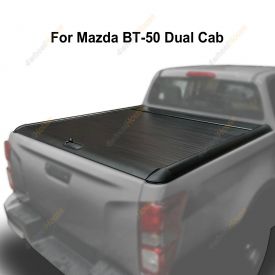 Retractable Tonneau Cover Roller Lid Shutter for Mazda BT-50 Dual Cab
