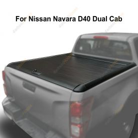 Retractable Tonneau Cover Roller Lid Shutter for Nissan Navara D40 Dual Cab