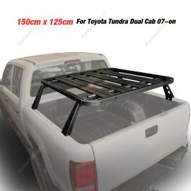 150x125cm Ute Flat Tub Platform Carrier Multifunction Rack for Toyota Tundra