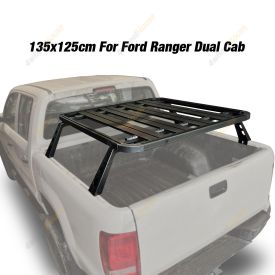 135x125cm HD Flat Tub Platform Carrier Multifunction Rack for Ford Ranger T9 22+