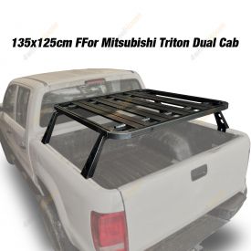 HD Flat Tub Platform Carrier Multifunction Rack for Mitsubishi Triton 15-18
