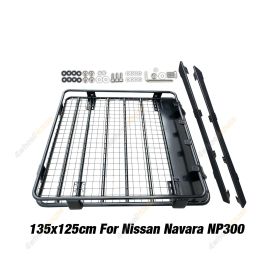 SUPA4X4 Fleetpro Steel Cage Roof Rack 135x125cm for Nissan Navara NP300