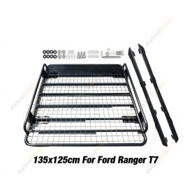 4X4FORCE Fleetpro Steel Tradesman Roof Rack 135x125cm for Ford Ranger T7