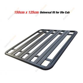 150x125cm Aluminium Alloy Roof Rack Flat Platform for Universal Dual Cab