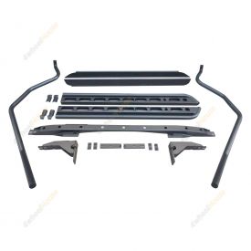 Side Steps Brush Rail Bars Rock Sliders Universal Dual Cabs 4WD offroad