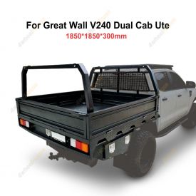 Heavy Duty Steel Tray 1850x1850x300mm for Great Wall V240 Dual Cab Ute