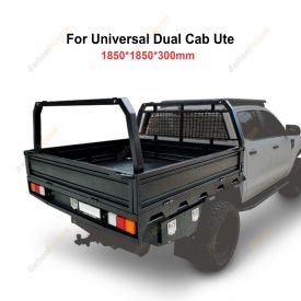 Universal 4X4FORCE HD Steel Tray 1850x1850x300mm for Dual Cab Ute