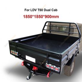 SUPA4X4 Heavy Duty Steel Tray 1850x1850x900mm for LDV T60 Dual Cab Ute