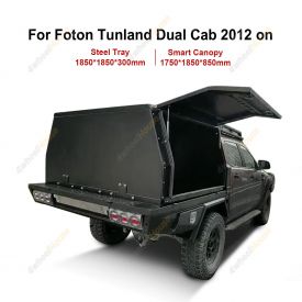 Steel Tray 1850*1850*300 & Canopy 1750*1850*850 for Foton Tunland Dual Cab