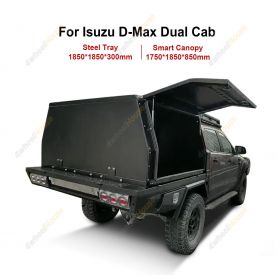 Steel Tray 1850*1850*300 & Canopy 1750*1850*850 for Isuzu D-Max Dual Cab