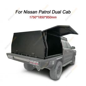Aluminium Canopy Tool Box 1750*1850*850 for Nissan Patrol Dual Cab