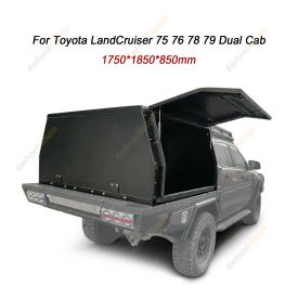 Aluminium Canopy Tool Box 1750*1850*850 for Toyota LandCruiser 75 76 78 79 Series