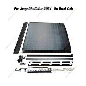 4X4FORCE HD Aluminium Hard Lid Cover for Jeep Gladiator 21-On Dual Cab Ute