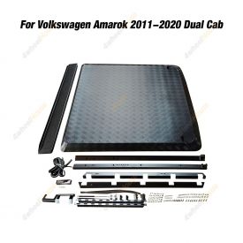 4X4FORCE Aluminium Hard Lid Cover for Volkswagen Amarok 2011-2020 Dual Cab