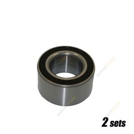 2x Front Wheel Bearing Kit for Mazda 2 DE DY 1.5L ZY I4 DOHC 2002-2014 non ABS