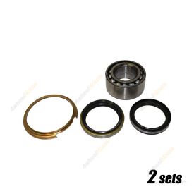 2x Front Wheel Bearing Kit for Toyota Corolla AE 90 92 93 94 95 96 EE CE 100 110