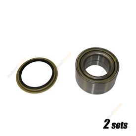 2 Sets Front Wheel Bearing Kit for Mazda 626 MX6 GD 2WS 4WS 2.2L F2 F2T I4 87-91