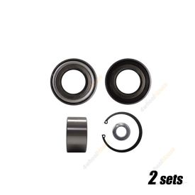 2x Front Wheel Bearing Kit for Citroen Dispatch 2.0L DW10UTED4 I4 DOHC 2007-2012