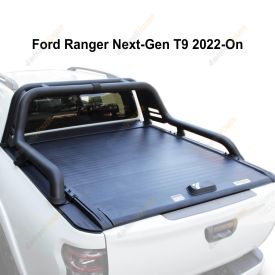 Manual Roller Shutter Retractable Tonneau Lid for Ford Ranger Next Gen T9 22-On