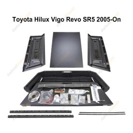 SUPA4X4 Steel Tub Canopy with Sliding Windows for Toyota Hilux Vigo Revo 05-On