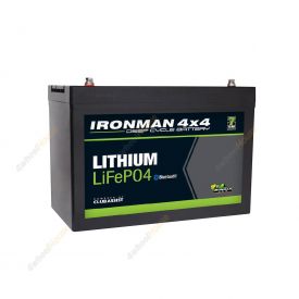 Ironman 100AH Deep Cycle Lithium Battery LiFePO4 Smart with Bluetooth
