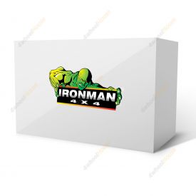 Ironman 4x4 Atlas Dual Cab Roof Rack Kits 2x Crossbar & Fit Kit 4WD IFR033C2K