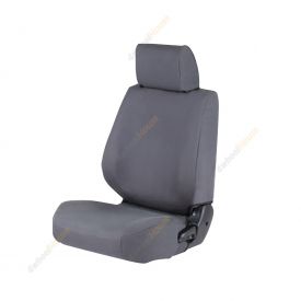 Ironman 4x4 Canvas Comfort Seat Cover - Front to Suit Offroad 4WD ICSC069F