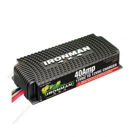 Ironman 4x4 40A DC to DC Battery Charger 80A with Start Assist Kit IDCDC40