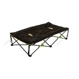 Ironman 4x4 Quick Fold Dog Bed With Padded Mat - Extra Large IPET0034