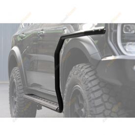 Ironman 4x4 Steel Side Steps and Rails Dimple Step Design SSR115-D