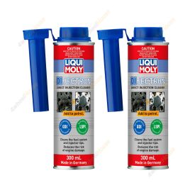 2 x Liqui Moly DI Jectron Direct Injection Cleaner 300ml 21698