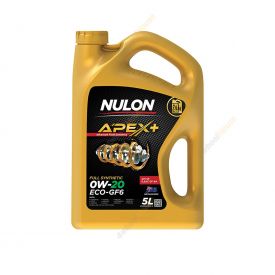 Nulon Full SYN APEX+ 0W-20 ECO-GF6 Engine Oil 5L APX0W20GF6-5 Ref SYN0W20-5