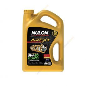 Nulon APEX+ Full SYN 5W-30 EURO Engine Oil 5L APX5W30C3-5 5 Litre Ref EURO5W30-5