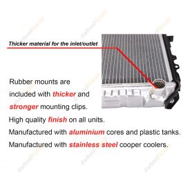 Protex Radiator With Oil Cooler Auto Transmision OE Standards RADJE103