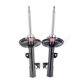 2 x KYB Strut Shock Absorbers Excel-G Gas Replacement Front 334400 334399