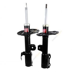 2 x KYB Strut Shock Absorbers Excel-G Gas Replacement Front 3350001 3350000