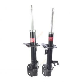 2 x KYB Shock Absorbers Twin Tube Gas-Filled Excel-G Front 338067 338068