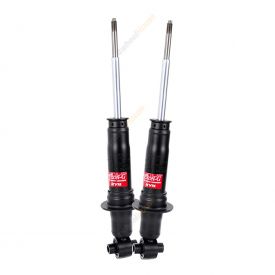 Pair KYB Shock Absorbers Twin Tube Gas-Filled Excel-G Rear 340070
