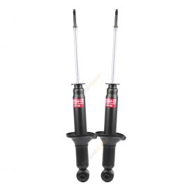 Pair KYB Shock Absorbers Twin Tube Gas-Filled Excel-G Rear 341010