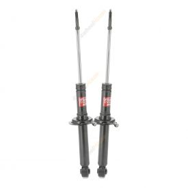 Pair KYB Shock Absorbers Twin Tube Gas-Filled Excel-G Rear 341082
