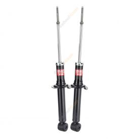 Pair KYB Shock Absorbers Twin Tube Gas-Filled Excel-G Rear 341140