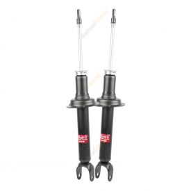 Pair KYB Shock Absorbers Twin Tube Gas-Filled Excel-G Rear 341162