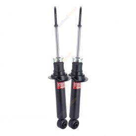 Pair KYB Shock Absorbers Twin Tube Gas-Filled Excel-G Rear 341202